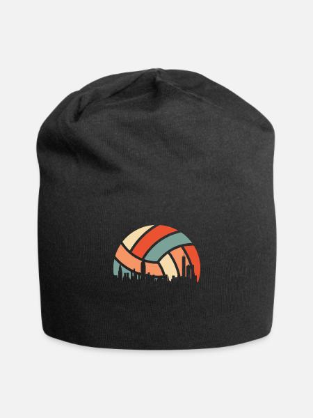 Volley-ball Volley-ball - Bonnet en jersey - noir