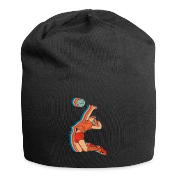 Volley-ball Volley-ball - Bonnet en jersey - noir - Devant
