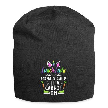Cafeteria-Besatzung - Jersey-Beanie - Anthrazit - Vorne