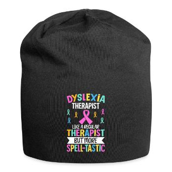 Dyslexia Awareness - Jersey Beanie - black - Front