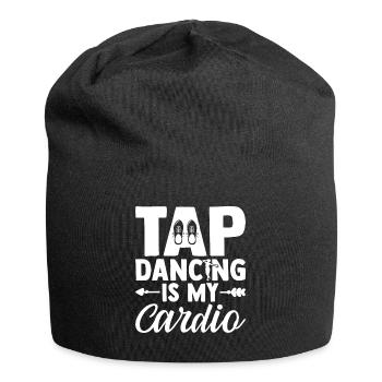 Stepptanz Stepptänzerin - Jersey-Beanie - Schwarz - Vorne