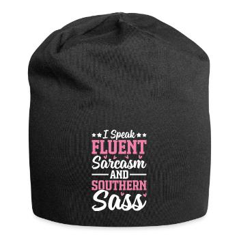 Drôle de fille du Sud - Bonnet en jersey - noir - Devant