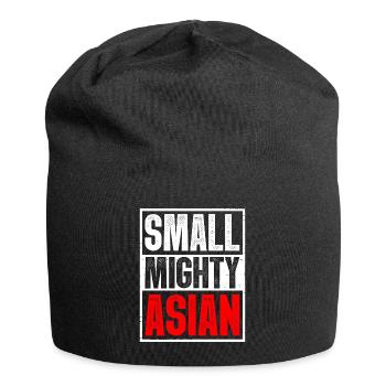 Asiatisch-Amerikanisch-Pazifischer Insulaner AAPI - Jersey-Beanie - Schwarz - Vorne