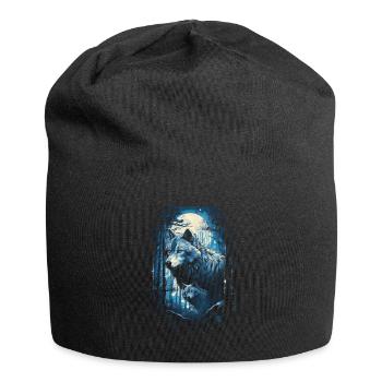 Fantasy Wolf Magic Pack Mystérieux - Bonnet en jersey - noir - Devant