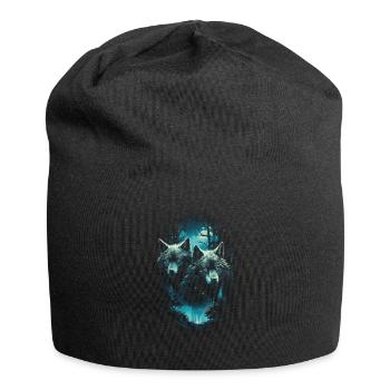Fantasy Wolf Magic Pack Mystérieux - Bonnet en jersey - noir - Devant