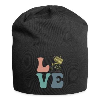 Jardinage, Jardinier, Amoureux Des Plantes - Bonnet en jersey - noir - Devant