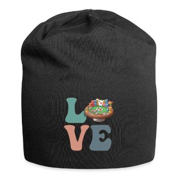 Casino Gambling Players - Jersey Beanie - black - Front