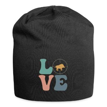 Chasse au cochon Hog Hunter - Bonnet en jersey - noir - Devant