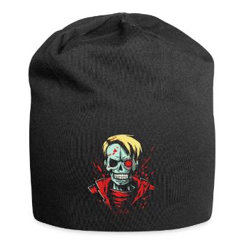 Bienvenue dans les années 80 avec les zombies - Bonnet en jersey - noir - Devant
