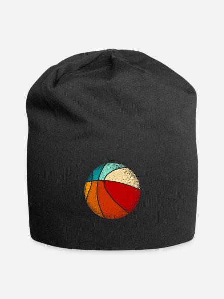 Basketball Basketballer - Jersey-Beanie - Schwarz