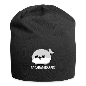 Sacabambaspis Poisson Meme - Bonnet en jersey - noir - Devant