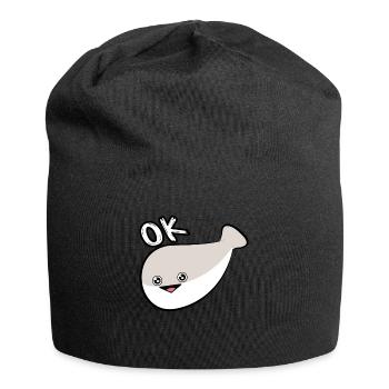Sacabambaspis Visage Poisson Meme - Bonnet en jersey - noir - Devant