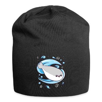 Sacabambaspis Poisson Meme Eau - Bonnet en jersey - noir - Devant