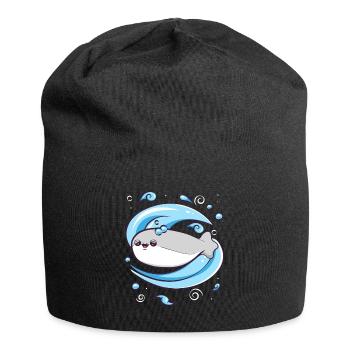 Sacabambaspis Poisson Meme Eau - Bonnet en jersey - noir - Devant