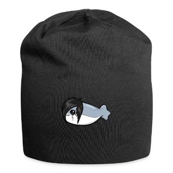 Sacabambaspis Fish Meme Emo Gothic Goth - Jersey Beanie - black - Front
