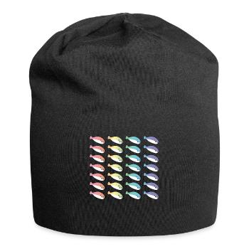 Sacabambaspis Fisch Meme LGBTQ Stolz - Jersey-Beanie - Schwarz - Vorne