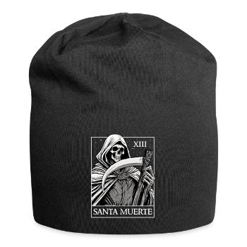 Carte de tarot Dia De Los Muertos Mexicain - Bonnet en jersey - noir - Devant