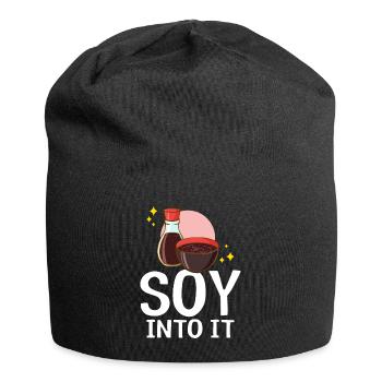 Japanese soy sauce - Jersey Beanie - black - Front