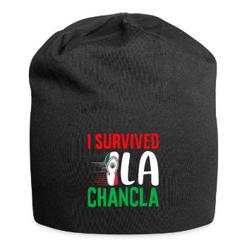 Hispanic Latino American Mexican - Jersey Beanie - black - Front