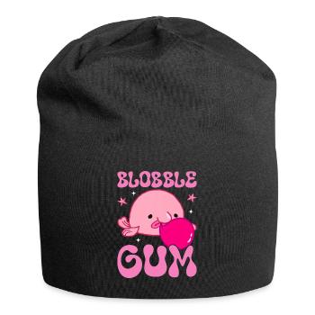 Drôle Blobfish Bubble Gum Créature De La Mer - Bonnet en jersey - noir - Devant