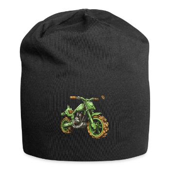 Pixel Bike : Moto Motocross - Bonnet en jersey - noir - Devant