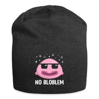 Lustiger Blobfisch Meerestier - Jersey-Beanie - Anthrazit - Vorne