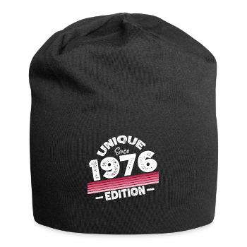Unique depuis 1976 Edition Anniversaire Millésime 1976 - Bonnet en jersey - noir - Devant