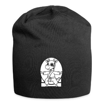 Karaté - Bonnet en jersey - noir - Devant