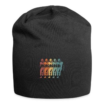 Football américain - Bonnet en jersey - noir - Devant