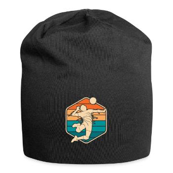 Volley-ball Volley-ball - Bonnet en jersey - noir - Devant