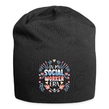 Sozialdienst Sozialarbeiter Streetworker - Jersey-Beanie - Schwarz - Vorne