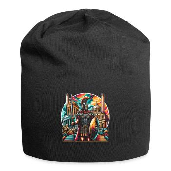 Gladiator Roman Empire Ancient Rome - Jersey Beanie - black - Front