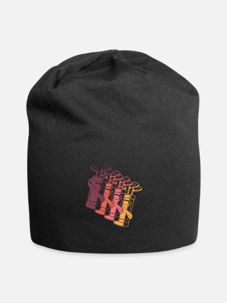 Golf Golfeurs Golfeurs - Bonnet en jersey - noir