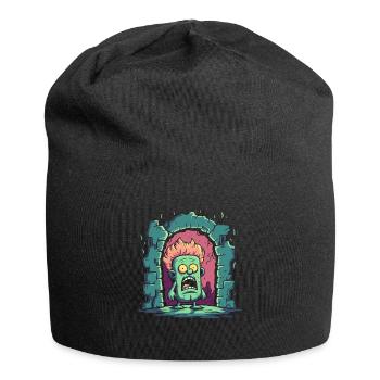 Kleiner Verlies Mann - Jersey-Beanie - Schwarz - Vorne