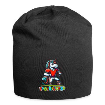 Football américain Licorne Footballcorn - Bonnet en jersey - noir - Devant