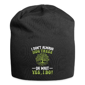 Tree conservationists and environmentalists - Jersey Beanie - black - Front