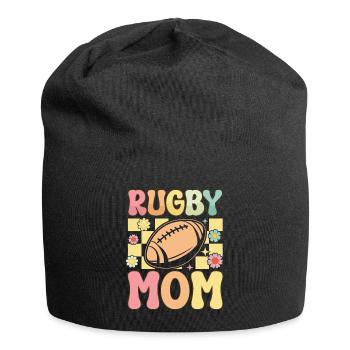 Groovy rugby player - Jersey Beanie - black - Front