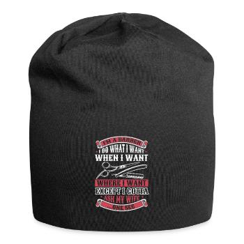 Barber Barbershop - Jersey Beanie - black - Front