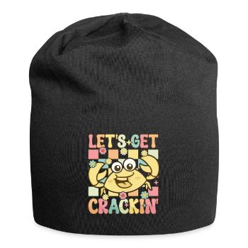 Groovy Crab Lovers Seafood Lovers - Jersey Beanie - black - Front