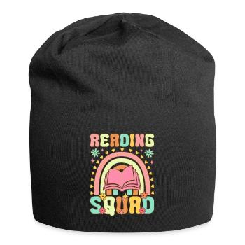 Lecteur de livres Groovy - Bonnet en jersey - noir - Devant