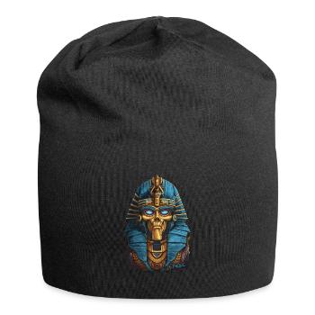 Pharaon égyptien super cool et funky - Bonnet en jersey - noir - Devant