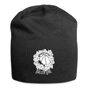 Basketball Girl Baller Girl - Jersey Beanie - black - Front