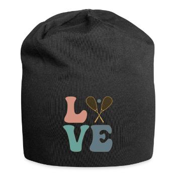LOVE Squash Player Trainer - Jersey-Beanie - Schwarz - Vorne