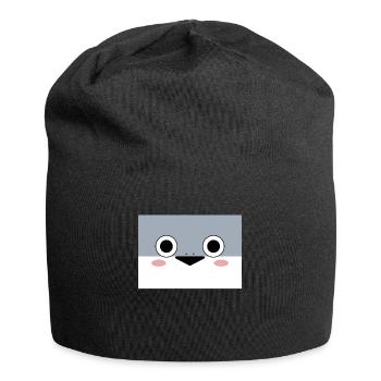 Sacambaspis Ancien Poisson Meme Mignon - Bonnet en jersey - noir - Devant