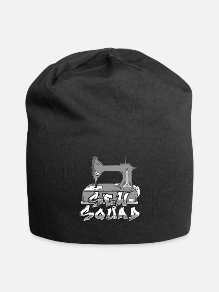 Machine à coudre Machine à coudre - Bonnet en jersey - noir