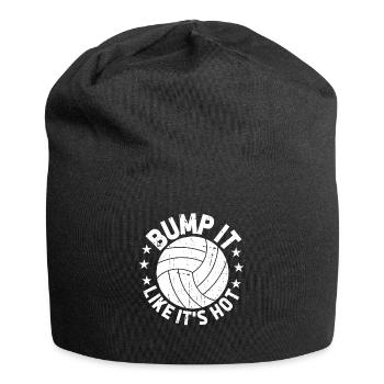 Volley-ball Volley-ball - Bonnet en jersey - noir - Devant