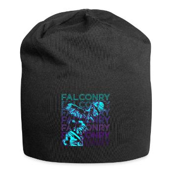 Fauconnerie Fauconnier Hawking Hawker Retro - Bonnet en jersey - noir - Devant