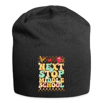Next stop: Middle School, Elementary School - Jersey Beanie - black - Front