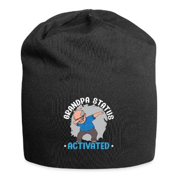 Zum Großvater Von Opa Befördert. Großvater. - Jersey-Beanie - Schwarz - Vorne
