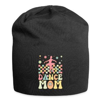 Dance Mom Groovy Ballerina Mom Ballett Tänzerin - Jersey-Beanie - Schwarz - Vorne